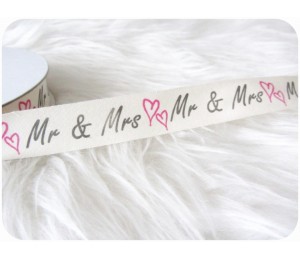 MR. & MRS. vintage Band 20mm